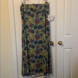 LuLaRoe Maxi skirt NWT 3XL